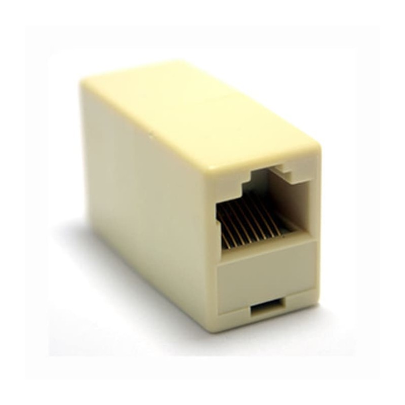 Conector RJ45 TO RJ45 Barel Conector RJ45 TO RJ45 Barel