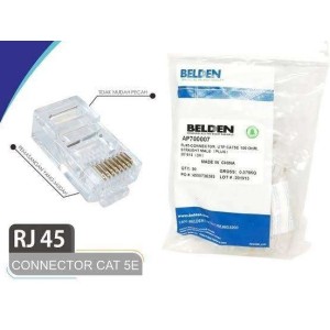 Jack RJ45 Cat5 Belden (Isi 50 PCS)