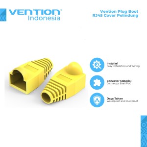 Vention Karet Jack RJ45 Yellow isi 100 PC - IOCY0