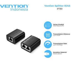 Vention RJ45 Splitter Adapter Black - IPTB0