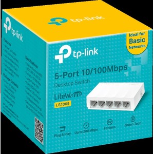 TP-LINK LS1005 HUB 5 PORT 10-100Mbps