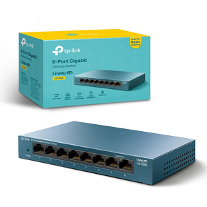 TP-LINK LS108G HUB 8 PORT GIGABIT