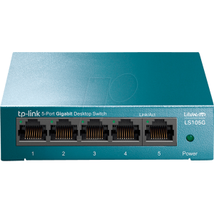 TP-LINK LS105G HUB 5 PORT GIGABIT