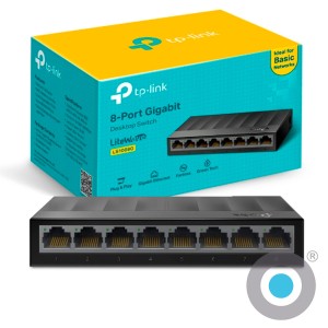 TP-LINK LS1008G HUB 8 PORT 100-1000Mbps Ver.3.0