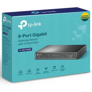 TP-LINK TL-SG1008P HUB 8 PORT GIGABIT POE