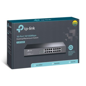 TP-LINK TL-SF1016DS HUB 16 PORT 10/100Mbps