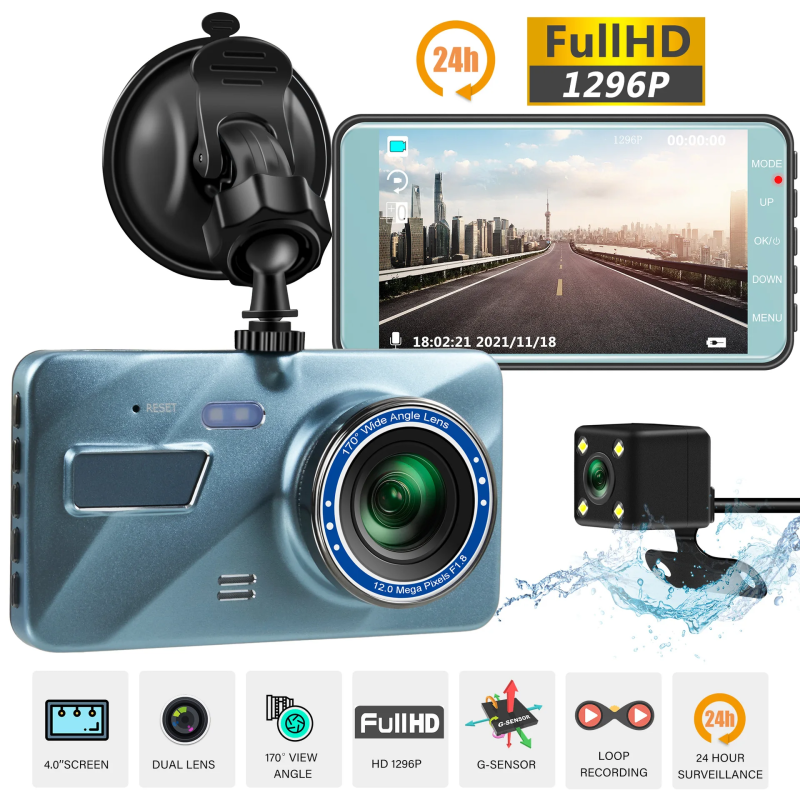 Dashcam kamera mobil Anytek A10 kamera dashboard