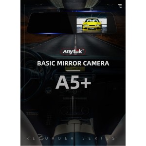 Anytek A5+ Rearview Full HD 1080P Dual Car Dash Camera