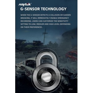 Anytek A5+ Rearview Full HD 1080P Dual Car Dash Camera