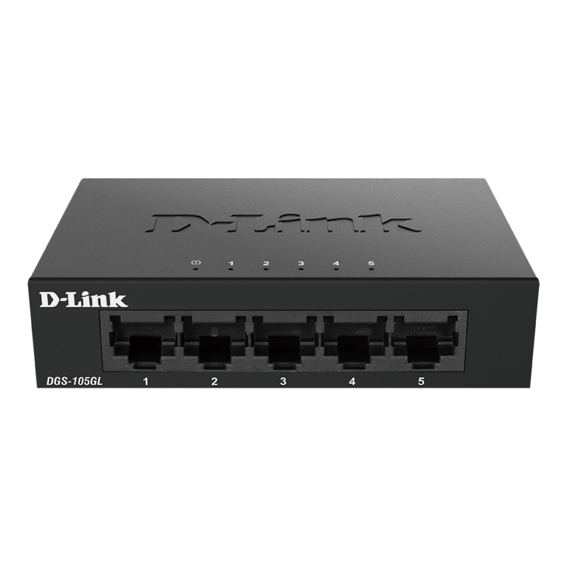 D-LINK DGS-105GL HUB 5 PORT GIGABIT DESKTOP SWITCH 10/100/1000Mbps D-LINK DGS-105GL HUB 5 PORT GIGABIT DESKTOP SWITCH 10/100/1000Mbps