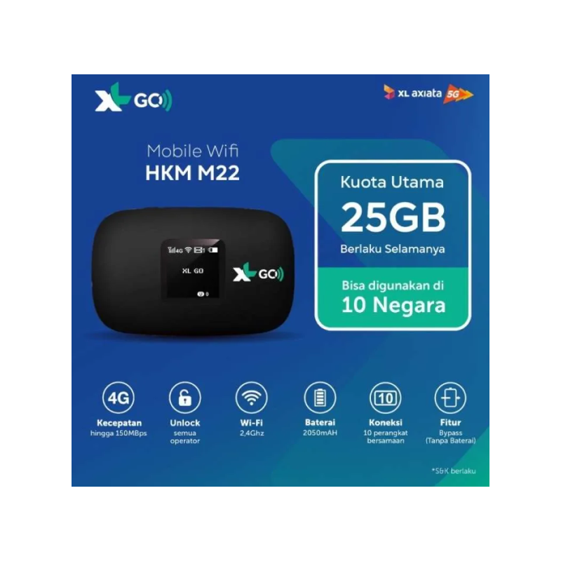 Modem HKM M22 XL GO IZI 4G LTE