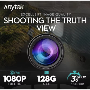 Helm GPS Anytek 2MP 1080P Tahan Air untuk Olahraga DV Kamera Aksi Untuk Bersepeda Kamera Berkendara Sepeda Motor Kamera Video Di