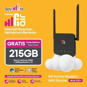 MODEM HKM 0127+ HIFI INDOSAT 215GB