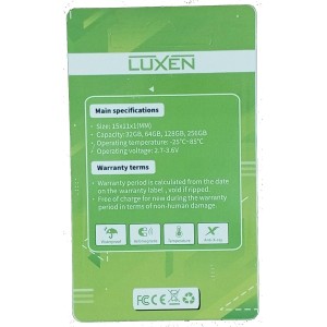 Memori Micro SD Luxen 64GB