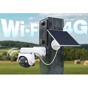 Kamera wireless Imou AOV PT Pro 3k/5mp baterai dan Solar panel