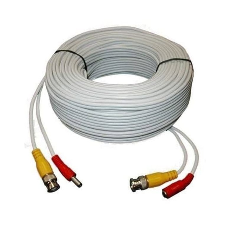 Kabel CCTV 30Meter + Jack BNC dan DC Kabel CCTV 30Meter + Jack BNC dan DC