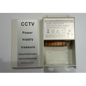 Power Supply CCTV 5A 12V Anti Air 